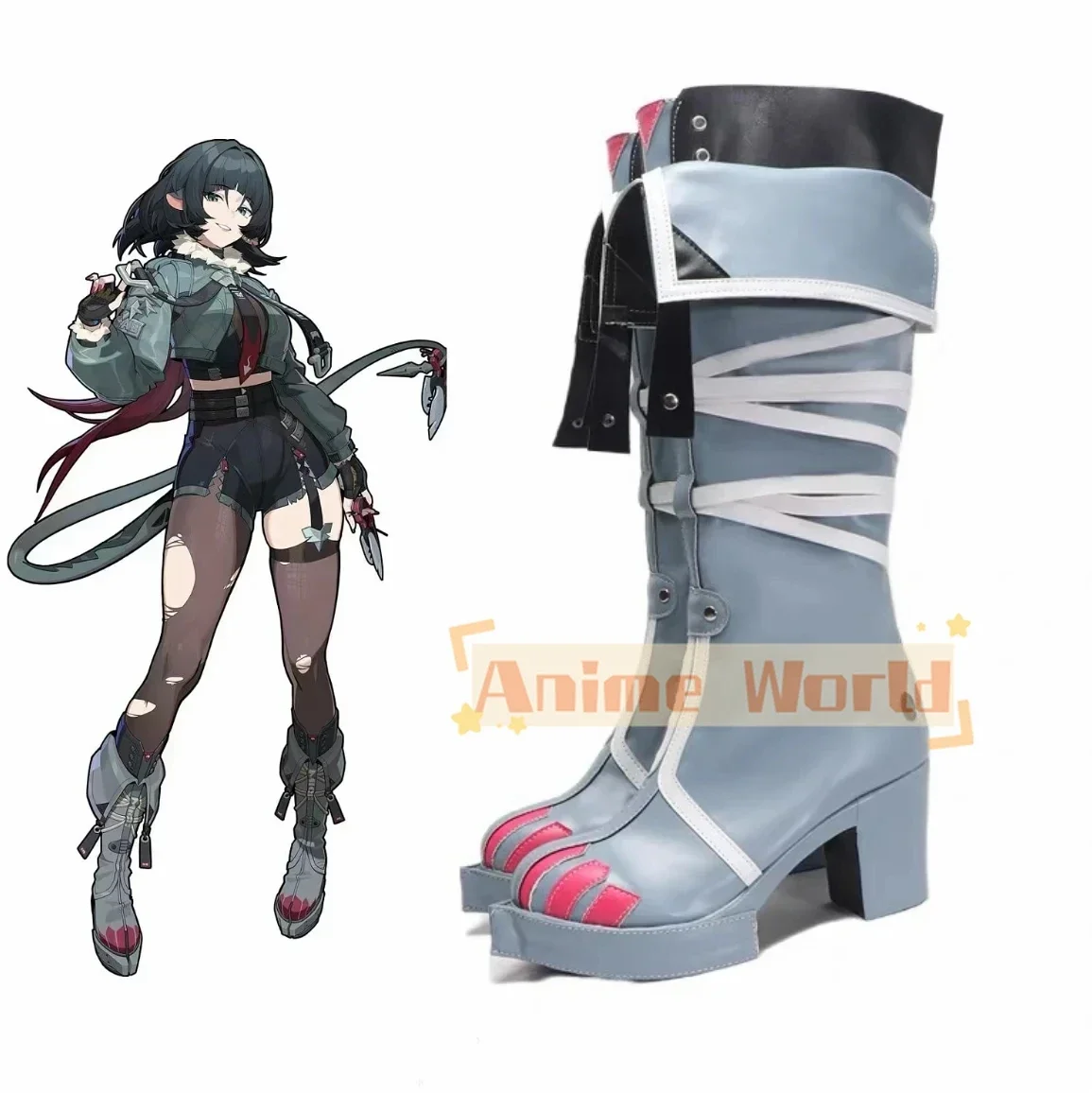 Game Zenless Zone Zero Jane Doe Cosplay Shoes Boots Customized Men Women Halloween Party Carnival Role Play Outfit Prop Shoes
Game Zenless Zone Zero Jane Doe Cosplay Shoes Boots Customized Men Women Halloween Party Carnival Role Play Outfit Prop Shoes