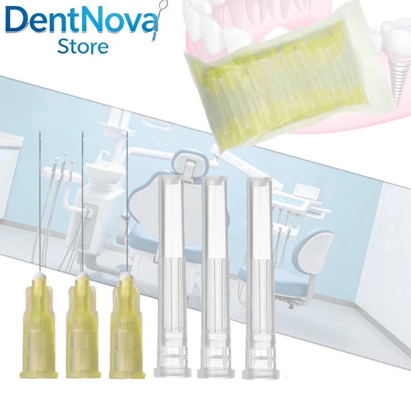 100Pcs Dental Needle Tip Endo Irrigation End-Closed Side Hole Root Canal Washing Tool Dentistry Supplies
100Pcs Dental Needle Tip Endo Irrigation End-Closed Side Hole Root Canal Washing Tool Dentistry Supplies