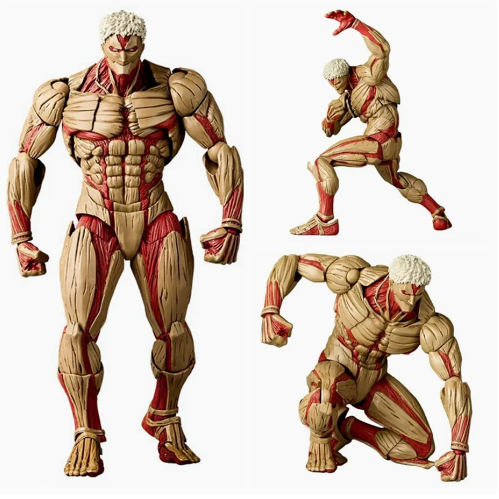 Горячая новинка: Фигурка Kaiyodo «Атака Титанов» — Бронированный Титан Revoltech Yamaguchi, аниме-фигурка с подвижными суставами, модель-игрушка, подарок
Горячая новинка: Фигурка Kaiyodo «Атака Титанов» — Бронированный Титан Revoltech Yamaguchi, аниме-фигурка с подвижными суставами, модель-игрушка, подарок