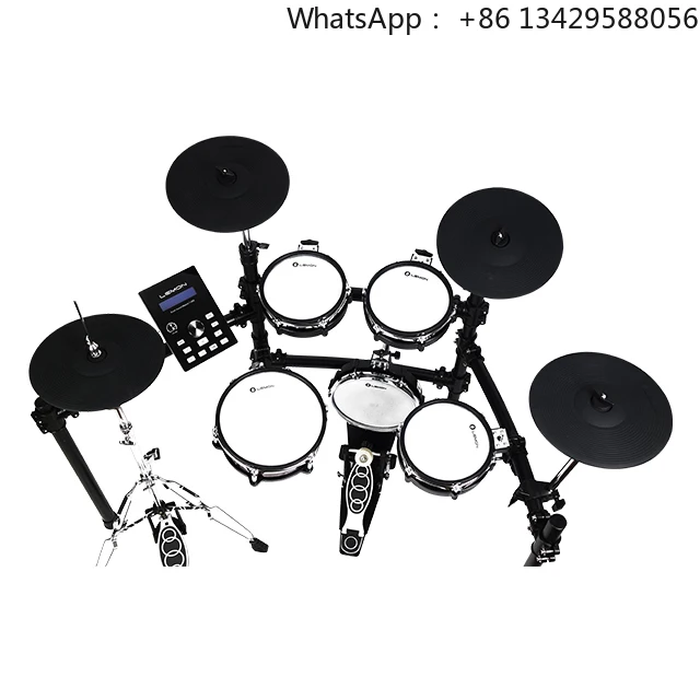 Lemon Drum T650 9-piece Mesh Head Digital Drum Kit Electronic Drum Set
Lemon Drum T650 9-piece Mesh Head Digital Drum Kit Electronic Drum Set