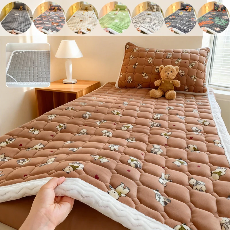 Bedroom Tatami Mat Mattress Thickeneded Sleeping Pad Single Double Bed Mattress Machine Washable Dormitory Bedding Pad Кровать
Bedroom Tatami Mat Mattress Thickeneded Sleeping Pad Single Double Bed Mattress Machine Washable Dormitory Bedding Pad Кровать