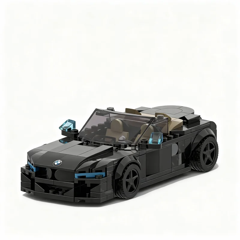304pcs MOC BMWedd Z4 Roadster Full Black City Champions Model Building Blocks Construction Toy Christmas Gifts DIY Creative Idea
304pcs MOC BMWedd Z4 Roadster Full Black City Champions Model Building Blocks Construction Toy Christmas Gifts DIY Creative Idea