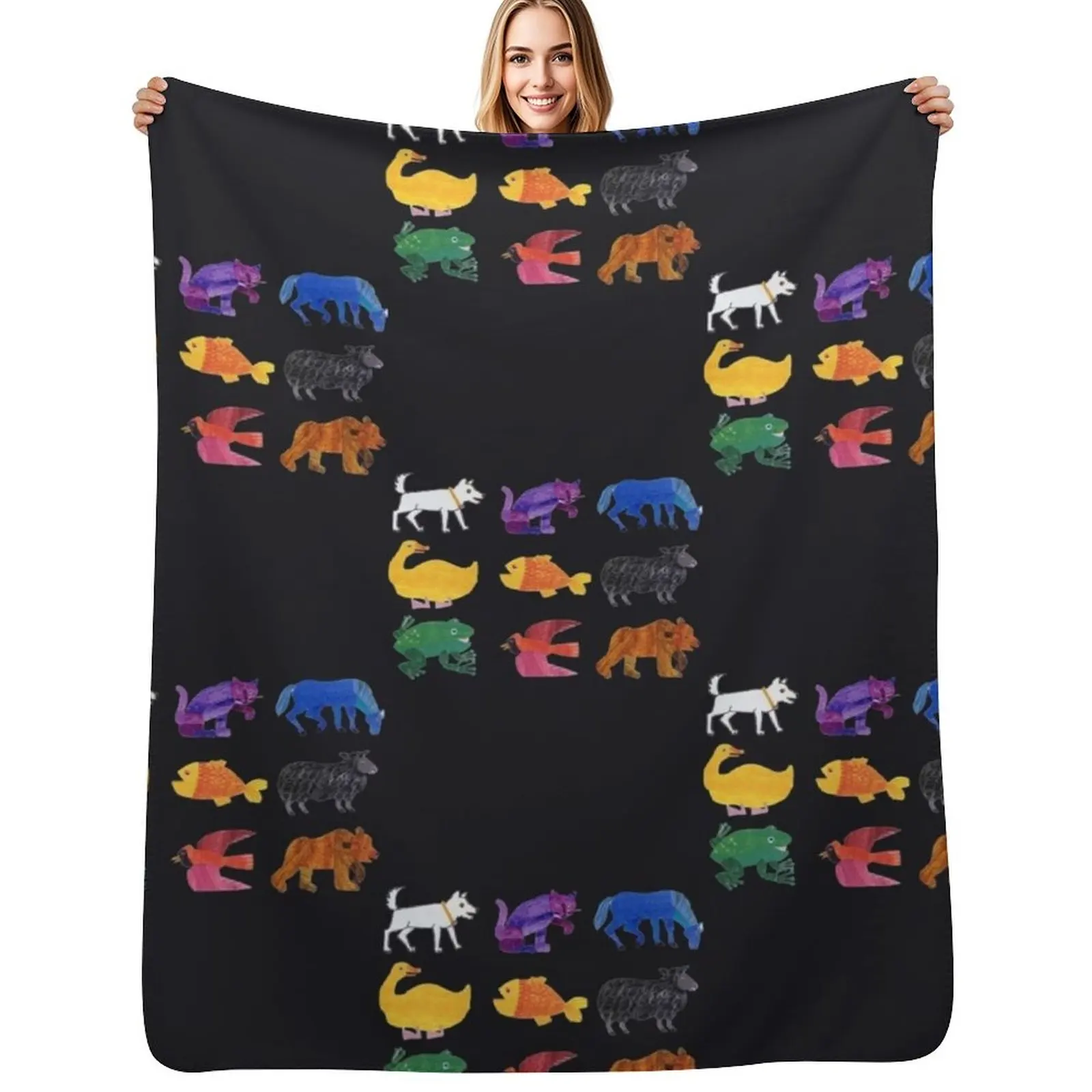 Eric Carle Animals Throw Blanket Cozy Throw Blanket Birthday Gift for Him Her
Eric Carle Animals Throw Blanket Cozy Throw Blanket Birthday Gift for Him Her