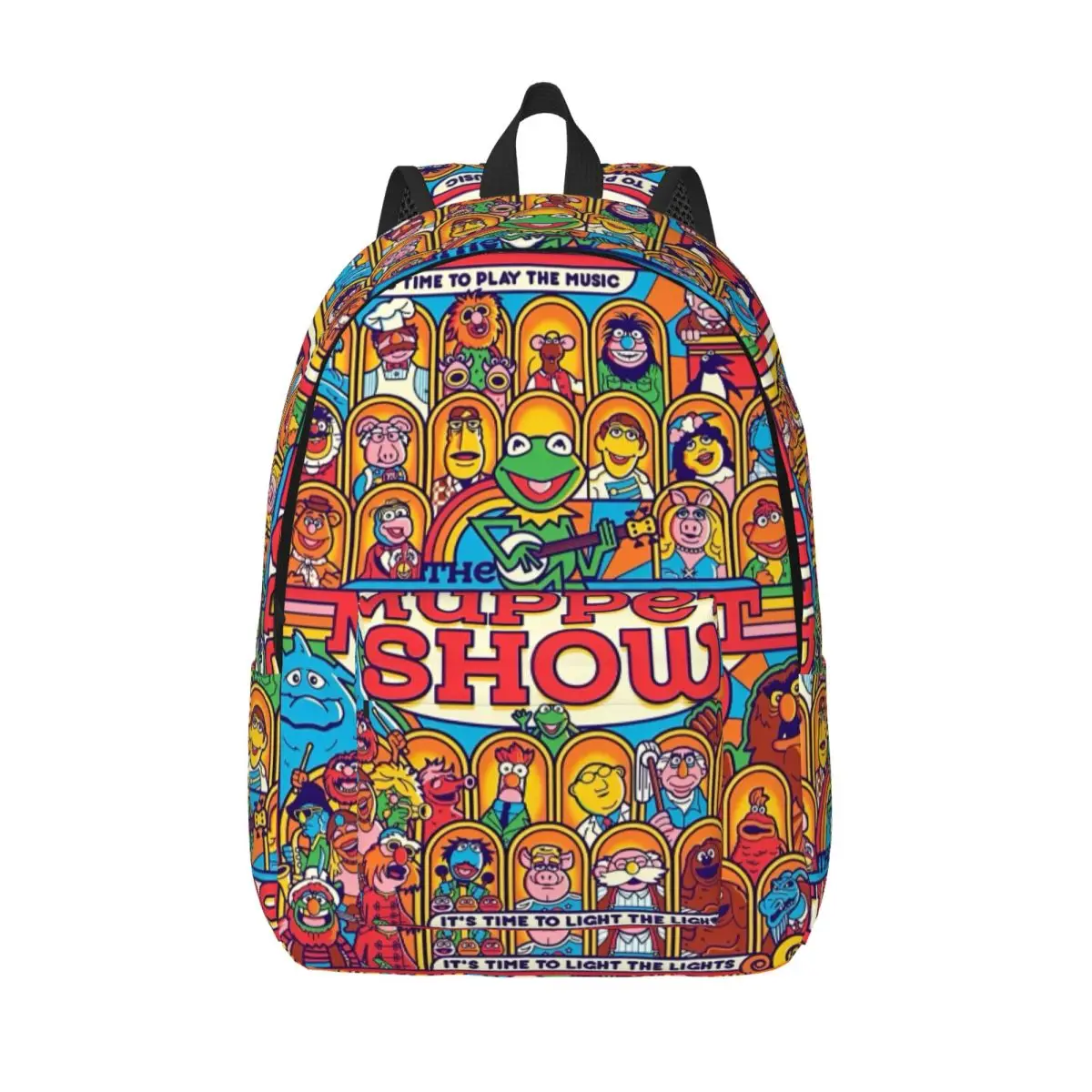 The Muppet Show Kermit The Frog Backpack Lightweight Hiking Travel Movie TV show Daypack Men Women Laptop Computer Shoulder Bag
The Muppet Show Kermit The Frog Backpack Lightweight Hiking Travel Movie TV show Daypack Men Women Laptop Computer Shoulder Bag