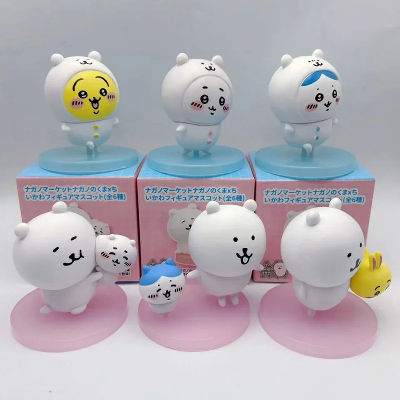 Kawaii Chiikawa Color Box 6pcs Types Cute Cartoon Character Hachiware Doll Collection Blind Box Child Birthday Anime Figure Gift
Kawaii Chiikawa Color Box 6pcs Types Cute Cartoon Character Hachiware Doll Collection Blind Box Child Birthday Anime Figure Gift