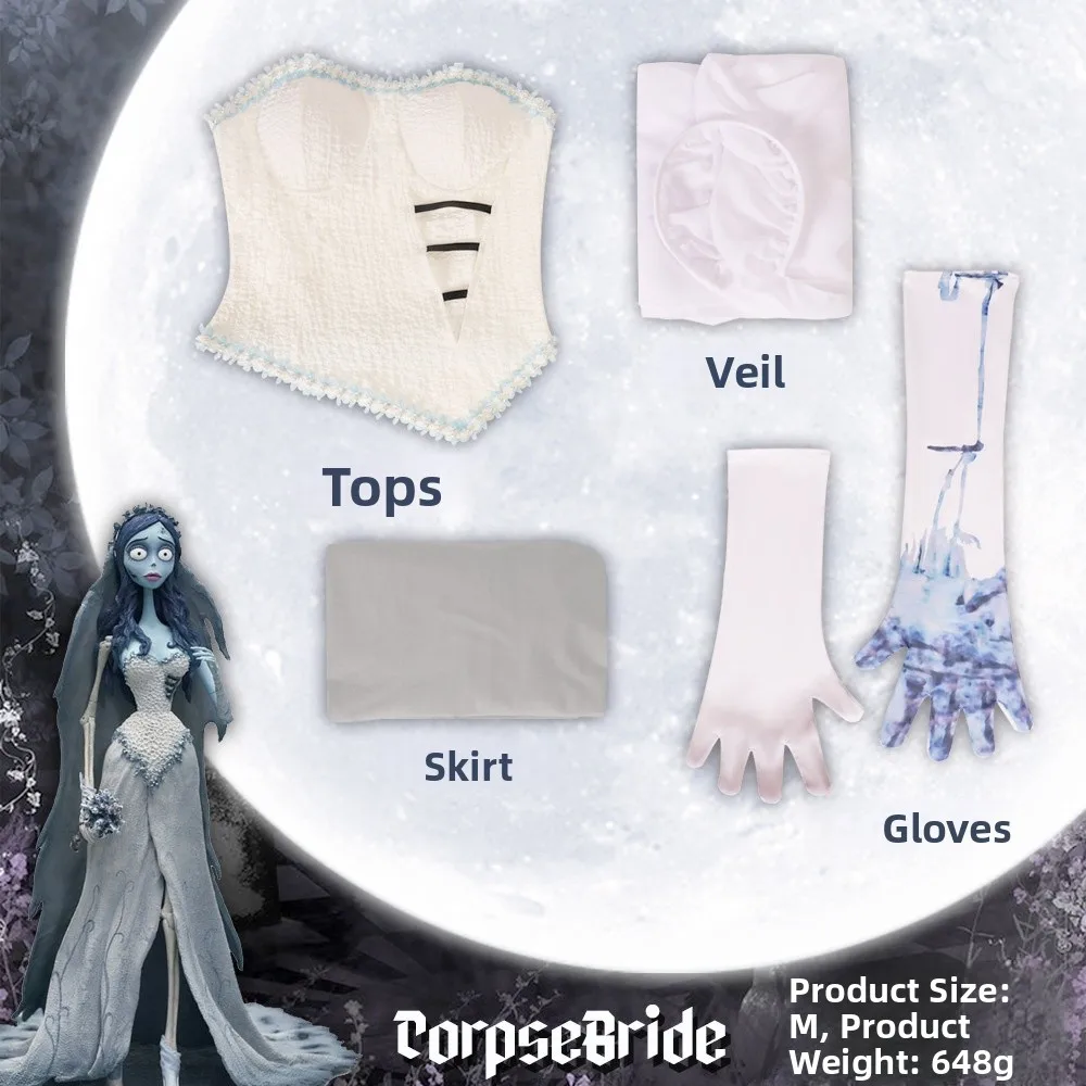 loween Movie Bride Costume Skirt Wedding Dr Ethnic Stage Costume Ghost Bride Outfit Summer 2025 Women's Faion
loween Movie Bride Costume Skirt Wedding Dr Ethnic Stage Costume Ghost Bride Outfit Summer 2025 Women's Faion