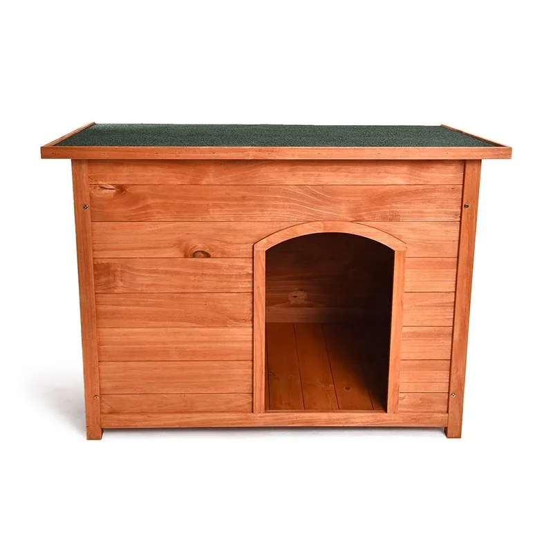 -Durable Weatherproof Solid Pine Construction Outdoor Wooden Pet Dog Kennel House
-Durable Weatherproof Solid Pine Construction Outdoor Wooden Pet Dog Kennel House