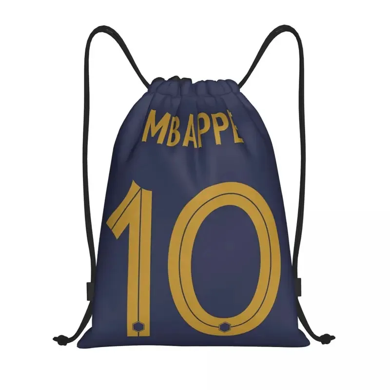 Custom Mbappes Soccer Drawstring Backpack Bags Men Women Lightweight French KM Football Gym Sports Sackpack Sacks for Yoga
Custom Mbappes Soccer Drawstring Backpack Bags Men Women Lightweight French KM Football Gym Sports Sackpack Sacks for Yoga