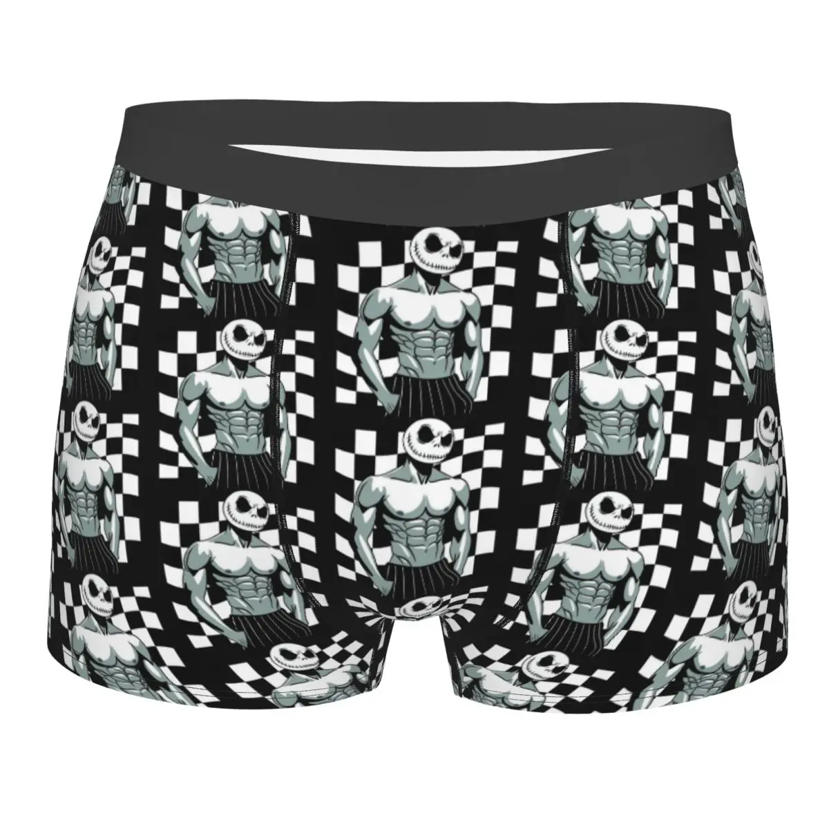 Custom Jack Skellington Muscle Boxer Shorts For Homme 3D Print Underwear Panties Briefs Stretch Underpants
Custom Jack Skellington Muscle Boxer Shorts For Homme 3D Print Underwear Panties Briefs Stretch Underpants