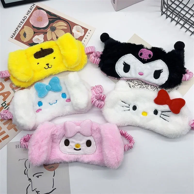 Sanrio Hello Kitty Plush Eye Mask Kawaii My Melody Kuromi Pochacco Cinnamoroll Cartoon Girl Cute Soft Sleep Eye Mask Gift
Sanrio Hello Kitty Plush Eye Mask Kawaii My Melody Kuromi Pochacco Cinnamoroll Cartoon Girl Cute Soft Sleep Eye Mask Gift