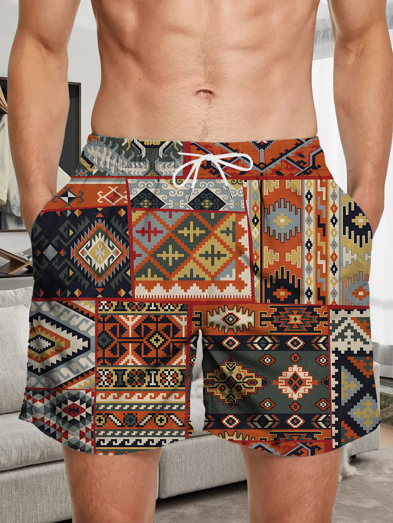 Graphic Digital Printed Men Shorts All Over Print Polyester Quick Dry Beach Pants
Graphic Digital Printed Men Shorts All Over Print Polyester Quick Dry Beach Pants
