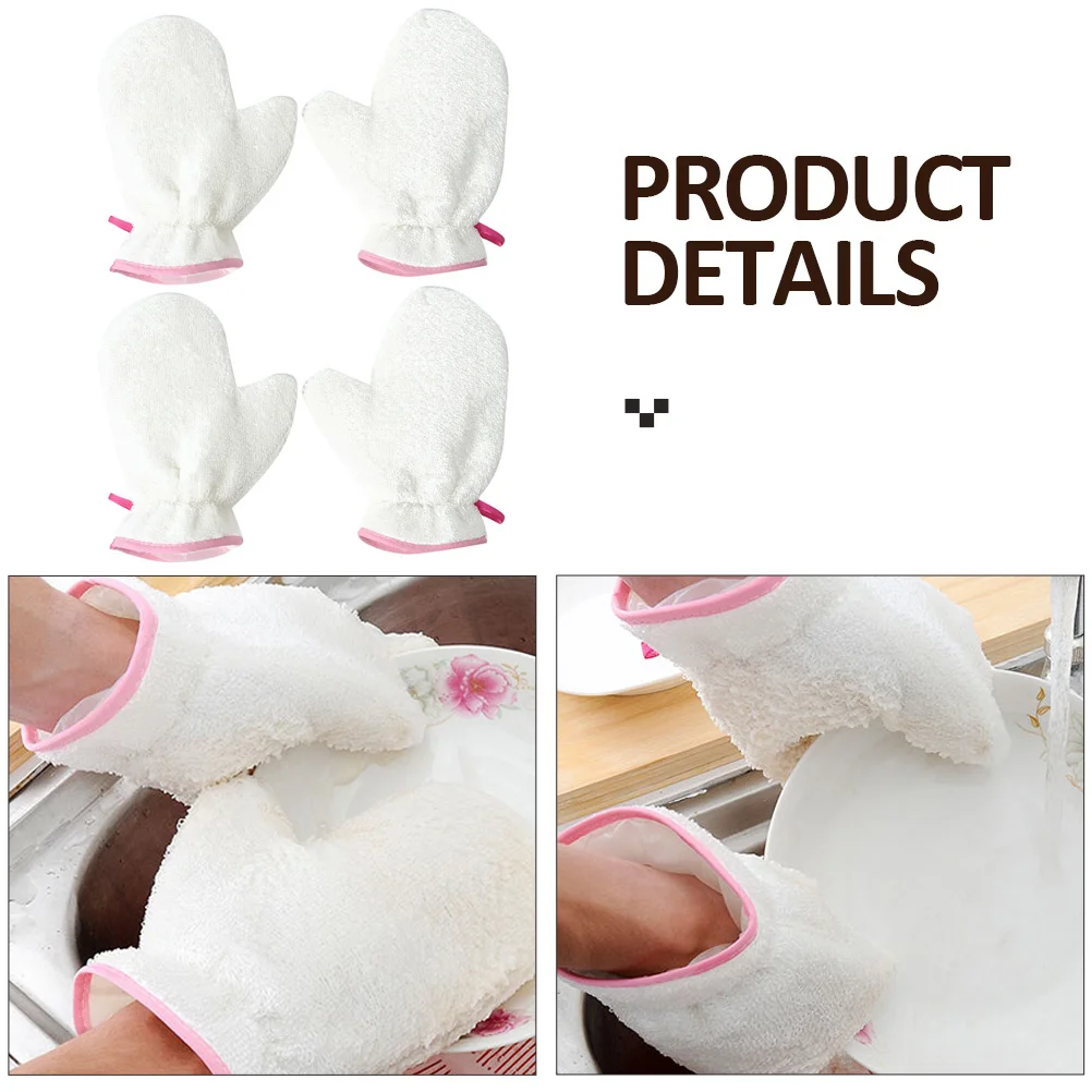 2 Pairs Dishwashing Gloves Reusable Waterproof Cleaning Household Hand Protection PEVA Bamboo Fiber Non Slip Oil Proof Kitchen
2 Pairs Dishwashing Gloves Reusable Waterproof Cleaning Household Hand Protection PEVA Bamboo Fiber Non Slip Oil Proof Kitchen