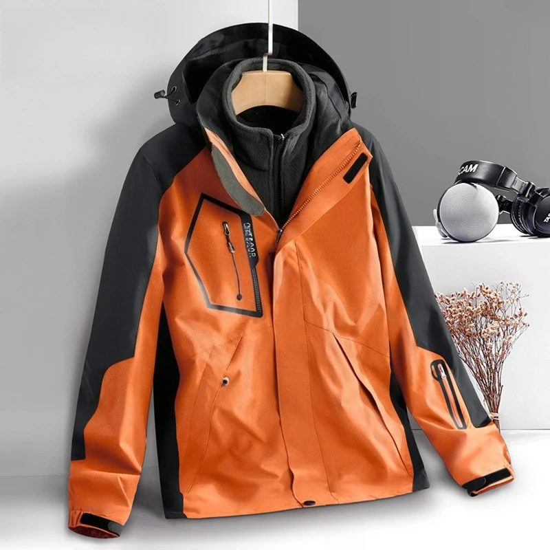 Men's jacket with waterproof and detachable inner lining outdoor fishing jacket windproof mountaineering jacket and assault suit
Men's jacket with waterproof and detachable inner lining outdoor fishing jacket windproof mountaineering jacket and assault suit