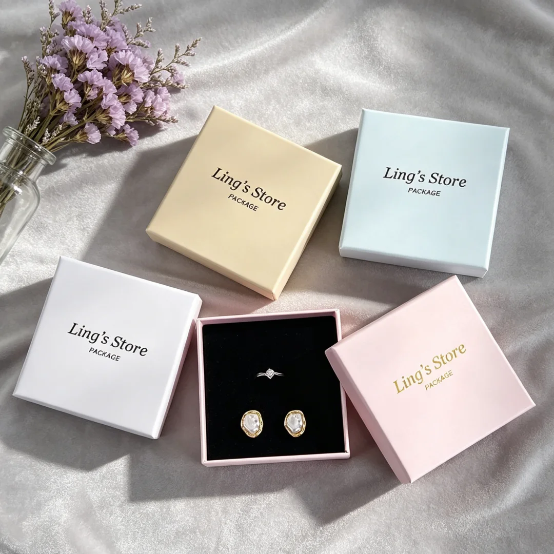 24Pcs Lovely Custom Logo Jewelry Kraft Box Wedding Favor Gift Packaging Ring Earring Necklace Organizer Pendant Bracelet Storage
24Pcs Lovely Custom Logo Jewelry Kraft Box Wedding Favor Gift Packaging Ring Earring Necklace Organizer Pendant Bracelet Storage