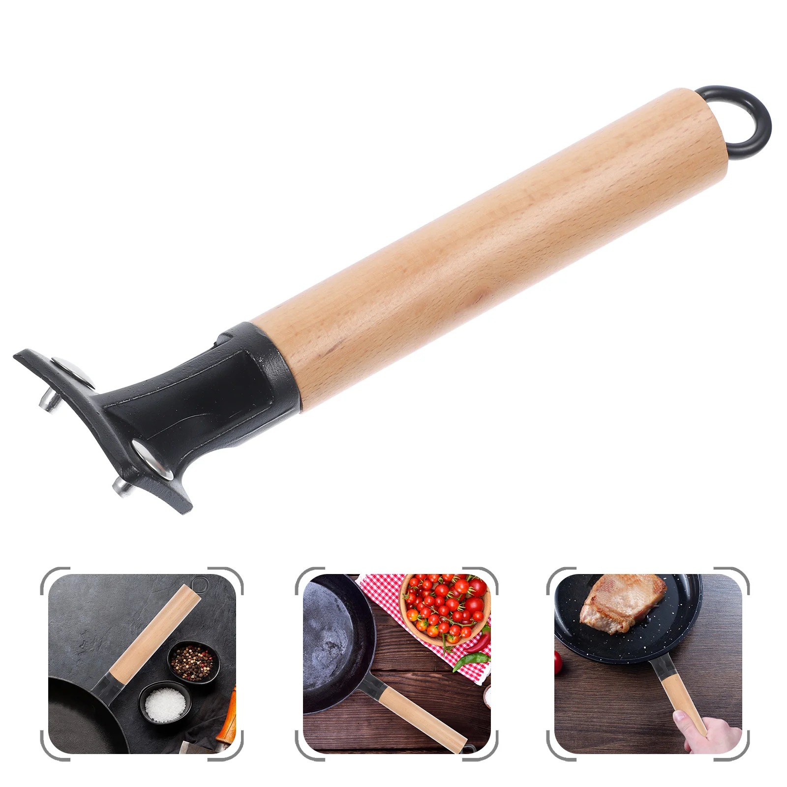 Detachable Wooden Pan Handle Ergonomic Replacement for Home Cookware Pre Hole Easy Install Remove Comfortable Use
Detachable Wooden Pan Handle Ergonomic Replacement for Home Cookware Pre Hole Easy Install Remove Comfortable Use