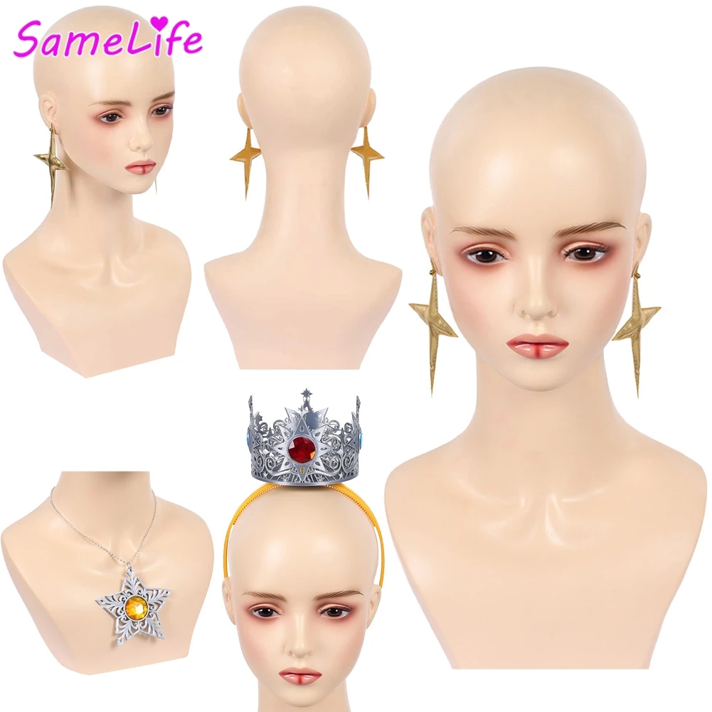 Anime Game Rosalina Earrings Necklace Cosplay Fantasy Crown 2026 Movie Women Costume Accessories Halloween Party Prop
Anime Game Rosalina Earrings Necklace Cosplay Fantasy Crown 2026 Movie Women Costume Accessories Halloween Party Prop