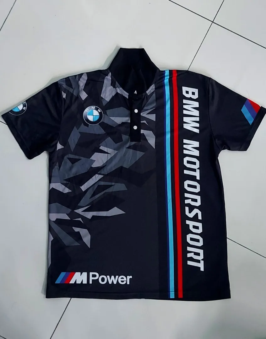 Comfortable Breathable Short Sleeves BMW Motorcycle Riding Sport Tops Trendy Printed Pattern Casual Polo Shirt With Buttons
Comfortable Breathable Short Sleeves BMW Motorcycle Riding Sport Tops Trendy Printed Pattern Casual Polo Shirt With Buttons