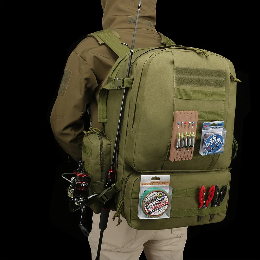 Tactical Shoulder Large Capacity Expansion Travel Outdoor Waterproof Military Fan Training Camouflage Sports Hiking Bag
Tactical Shoulder Large Capacity Expansion Travel Outdoor Waterproof Military Fan Training Camouflage Sports Hiking Bag