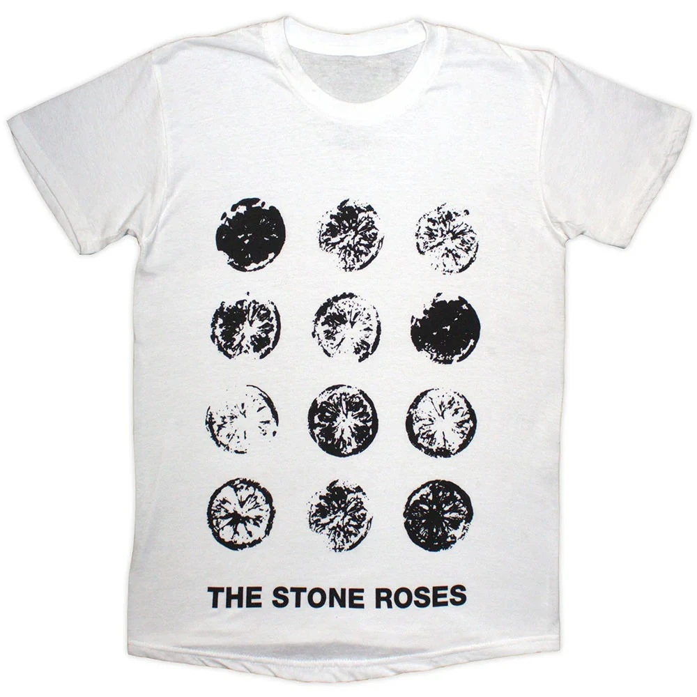Одежда The Stone Roses, периферийный узор с принтом, летние роскошные брендовые мужские и женские футболки из чистого хлопка с короткими рукавами
Одежда The Stone Roses, периферийный узор с принтом, летние роскошные брендовые мужские и женские футболки из чистого хлопка с короткими рукавами