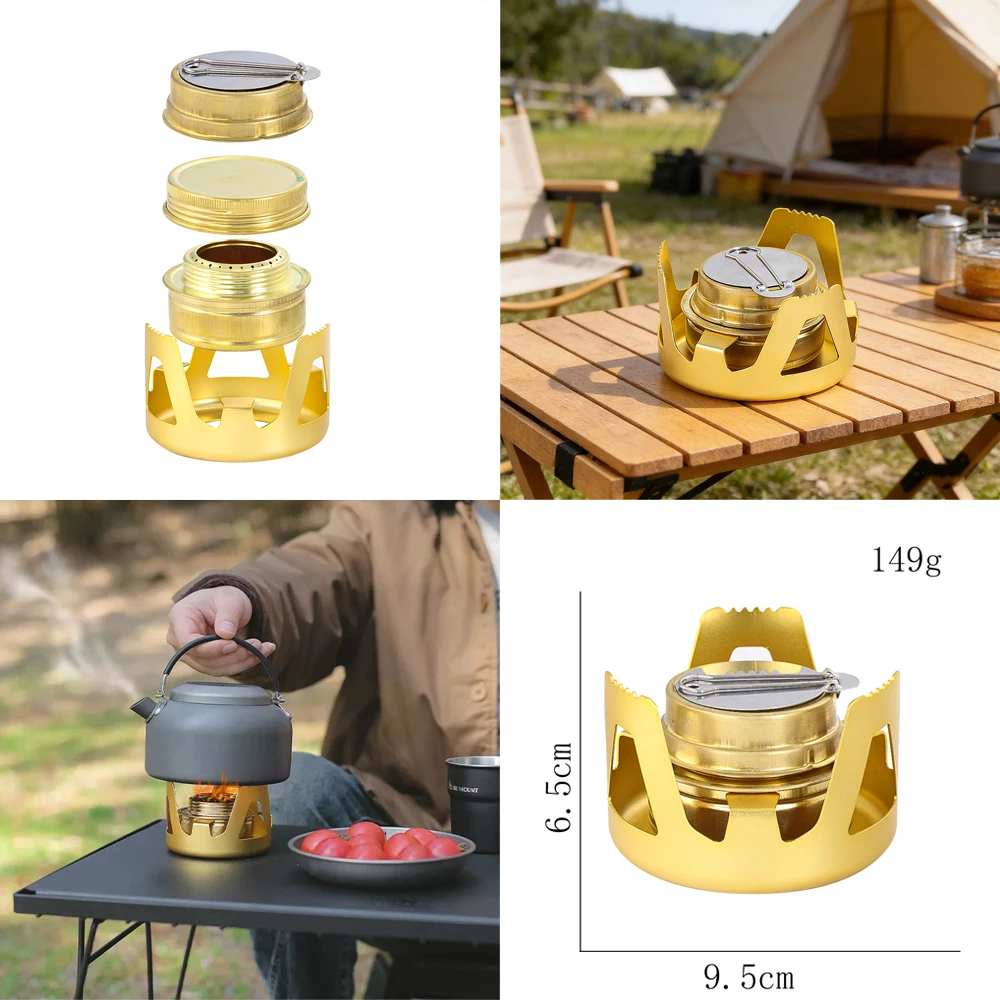 Portable Liquid Alcohol Stove Outdoor Camping Burner Cooker for Hiking Picnic Travel Lightweight Gas Stove Survival Gear Gift
Portable Liquid Alcohol Stove Outdoor Camping Burner Cooker for Hiking Picnic Travel Lightweight Gas Stove Survival Gear Gift