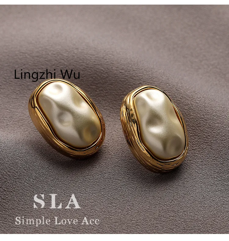 Lingzhi Wu 2024 Top Quality Vintage Natural Pearl Silver Earrings Female New Arrival
Lingzhi Wu 2024 Top Quality Vintage Natural Pearl Silver Earrings Female New Arrival