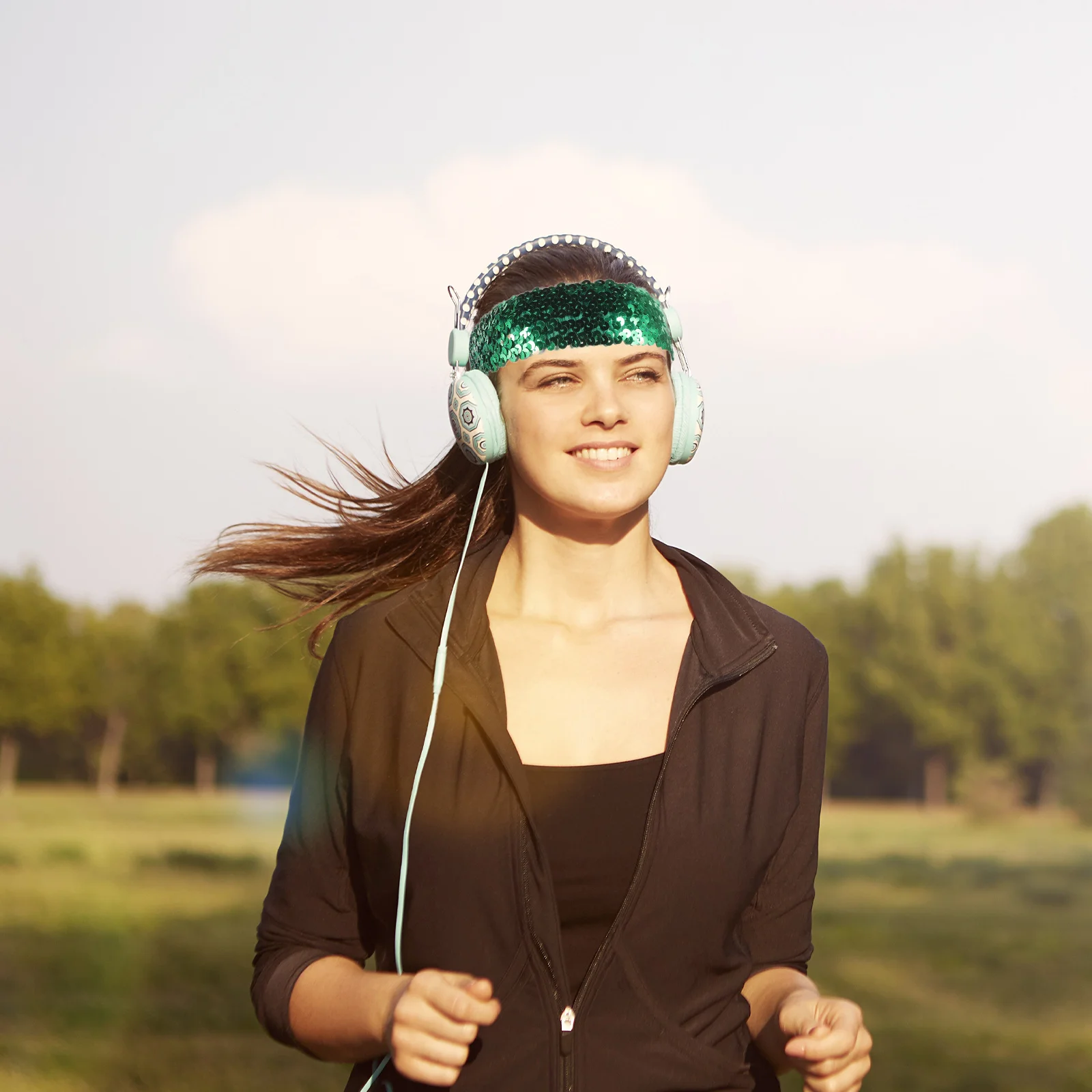 1Pcs Sports Headband Elastic Sequin Green Glitter Hairband Breathable Comfortable for Birthday Party Cosplay Sequin Headband
1Pcs Sports Headband Elastic Sequin Green Glitter Hairband Breathable Comfortable for Birthday Party Cosplay Sequin Headband