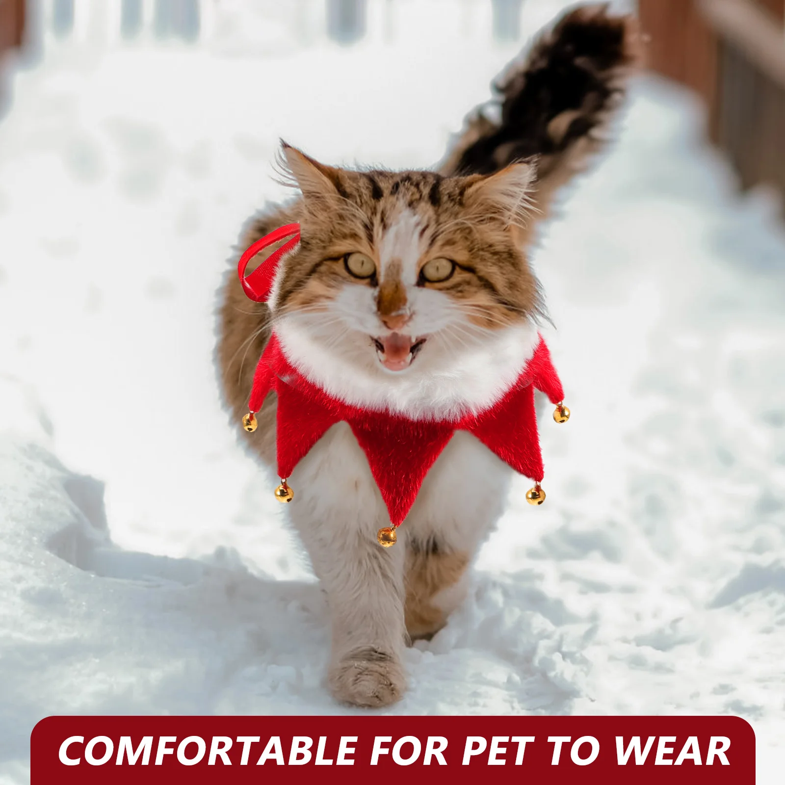 Christmas Pet for Dogs Cats Waterproof Tie Neckwear Pet Party Decorations Bells Decoration Holiday Accessories
Christmas Pet for Dogs Cats Waterproof Tie Neckwear Pet Party Decorations Bells Decoration Holiday Accessories