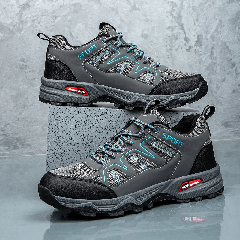 Men's Hiking Shoes Waterproof Non-slip All-terrain Sports Shoes Hiking Camping Hunting Tactical Training Shoes Cycling Shoes
Men's Hiking Shoes Waterproof Non-slip All-terrain Sports Shoes Hiking Camping Hunting Tactical Training Shoes Cycling Shoes