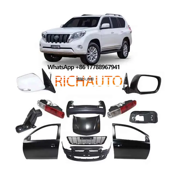 One-stop Procurement Supplier of Automotive Spare Parts and Body Kits for New Prado Body Kits Land Cruiser Off-road Parts
One-stop Procurement Supplier of Automotive Spare Parts and Body Kits for New Prado Body Kits Land Cruiser Off-road Parts