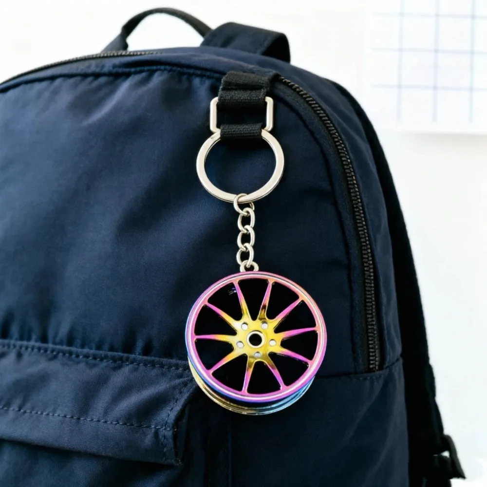 Handmade Car Keychain Metal Tire Key Ring Creative Bag Pendant Couples Birthday Gift Waist Hanging Simple Style Multi Functional
Handmade Car Keychain Metal Tire Key Ring Creative Bag Pendant Couples Birthday Gift Waist Hanging Simple Style Multi Functional