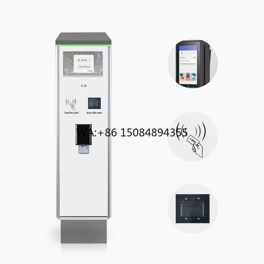 Parking Lot Automatic Payment Parking Ticket System Car Parking Ticket Dispensing Machine for Vehicle Entrance Exit Access
Parking Lot Automatic Payment Parking Ticket System Car Parking Ticket Dispensing Machine for Vehicle Entrance Exit Access
