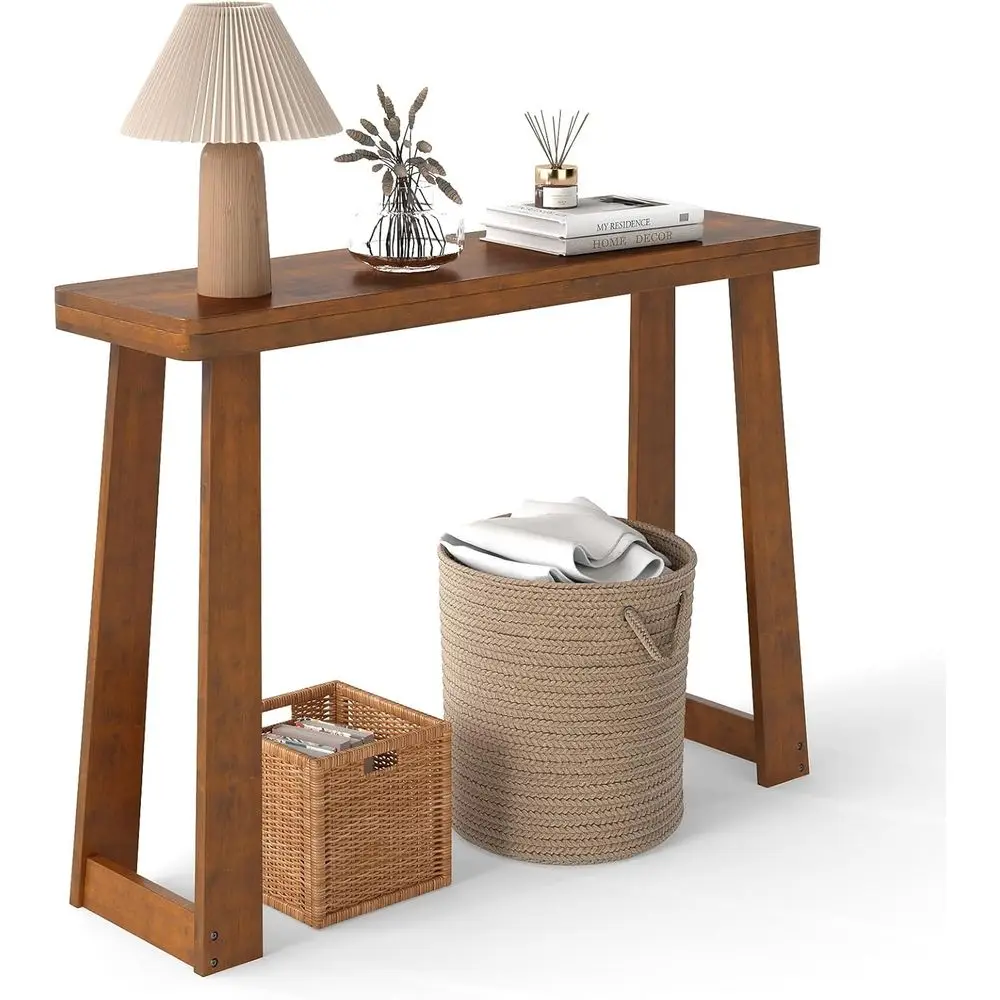 Длинный узкий консольный столик Walnut 43 для прихожей, гостиной и спальни
Длинный узкий консольный столик Walnut 43 для прихожей, гостиной и спальни