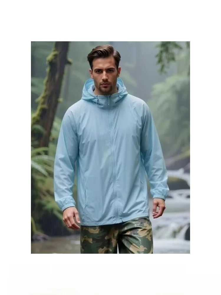 Universal Travel Caped 3D Cut Men's Sun Protection Clothing Jacket Windproof Lightweight Nylon Spandex Zipper Closure Long Sl...
Universal Travel Caped 3D Cut Men's Sun Protection Clothing Jacket Windproof Lightweight Nylon Spandex Zipper Closure Long Sl...