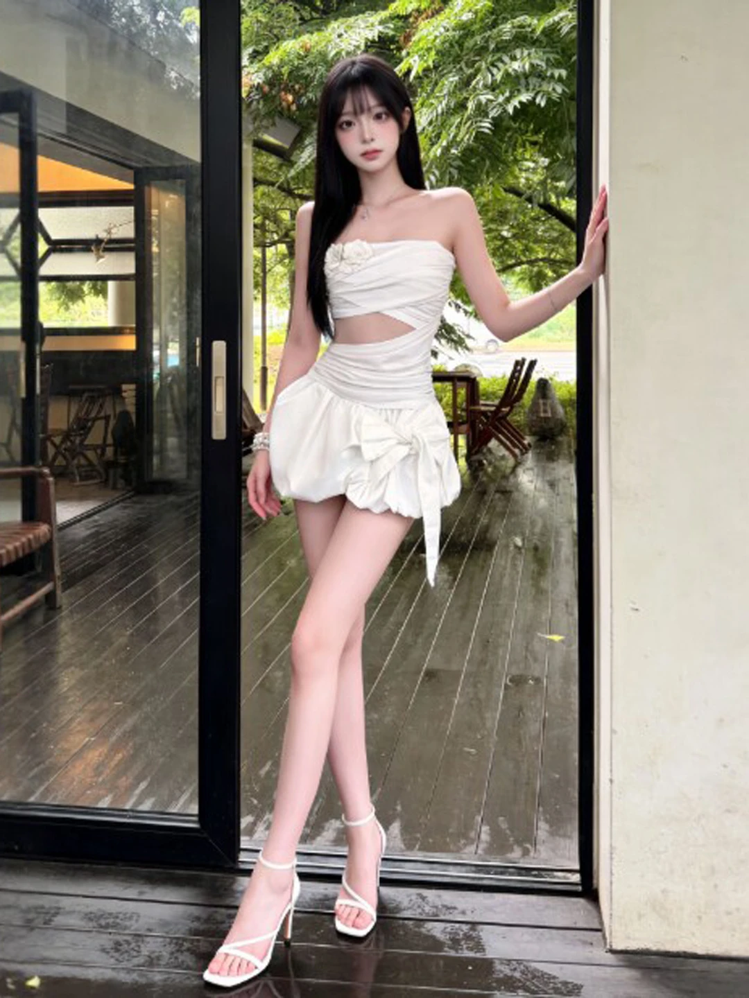 Unique Pure Desire Style One Shoulder Short Skirt Set Spring Summer Fashion Casual Breathable Comfortable High Waist Cotton
Unique Pure Desire Style One Shoulder Short Skirt Set Spring Summer Fashion Casual Breathable Comfortable High Waist Cotton
