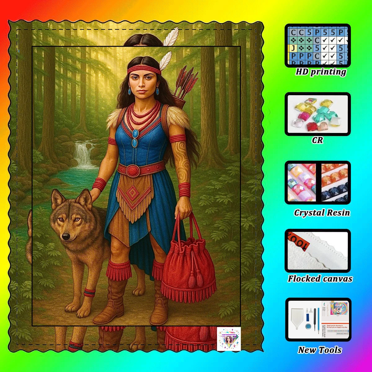 【Susy Diamond Art】работает 50x70 см, большой размер, в комплект входит 80 цветов и 10 специальных бриллиантов. Идеальный шедевр стоит купить.
【Susy Diamond Art】работает 50x70 см, большой размер, в комплект входит 80 цветов и 10 специальных бриллиантов. Идеальный шедевр стоит купить.