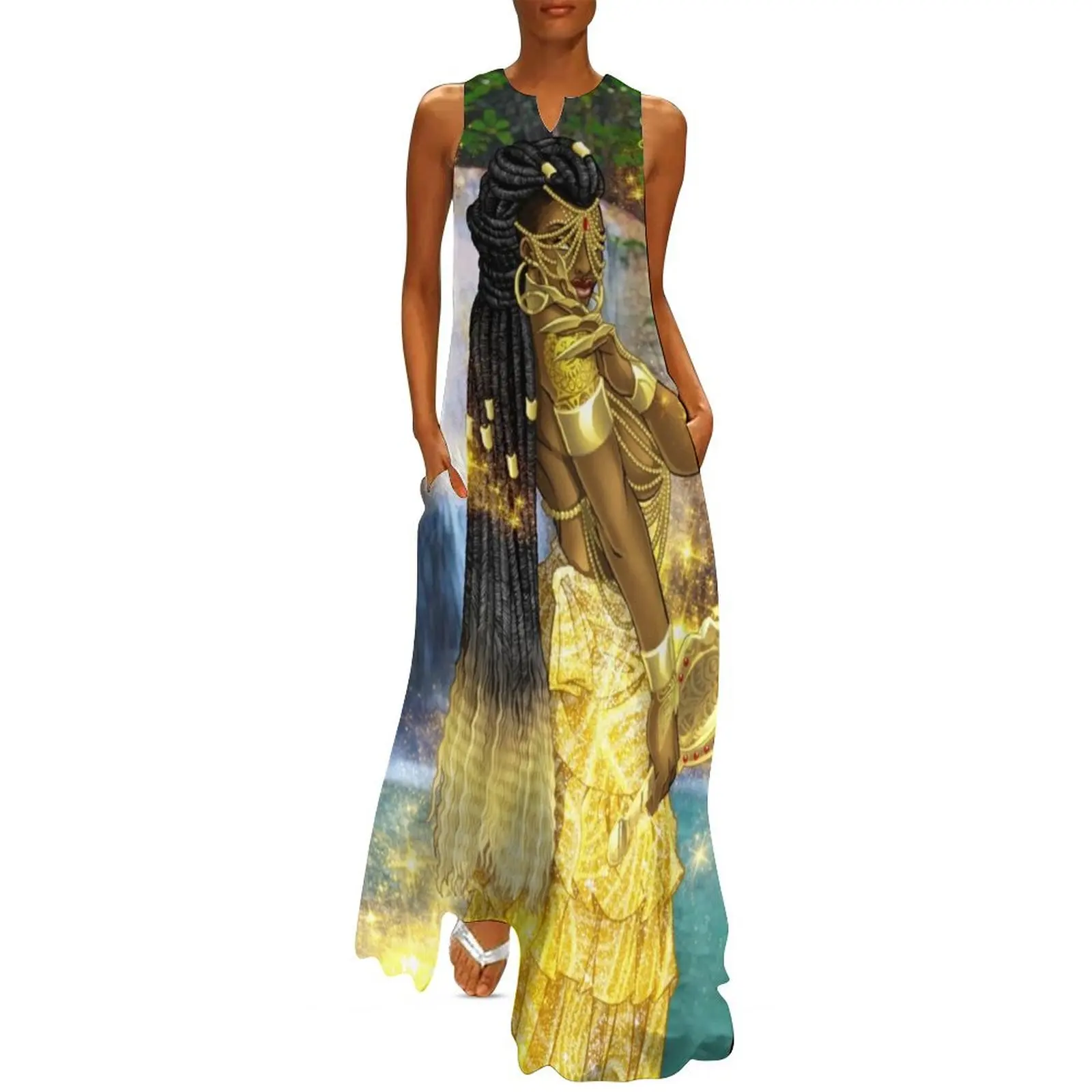 Oshun Long Dress summer dress women 2025 women's summer clothing 2025 luxury dresses
Oshun Long Dress summer dress women 2025 women's summer clothing 2025 luxury dresses