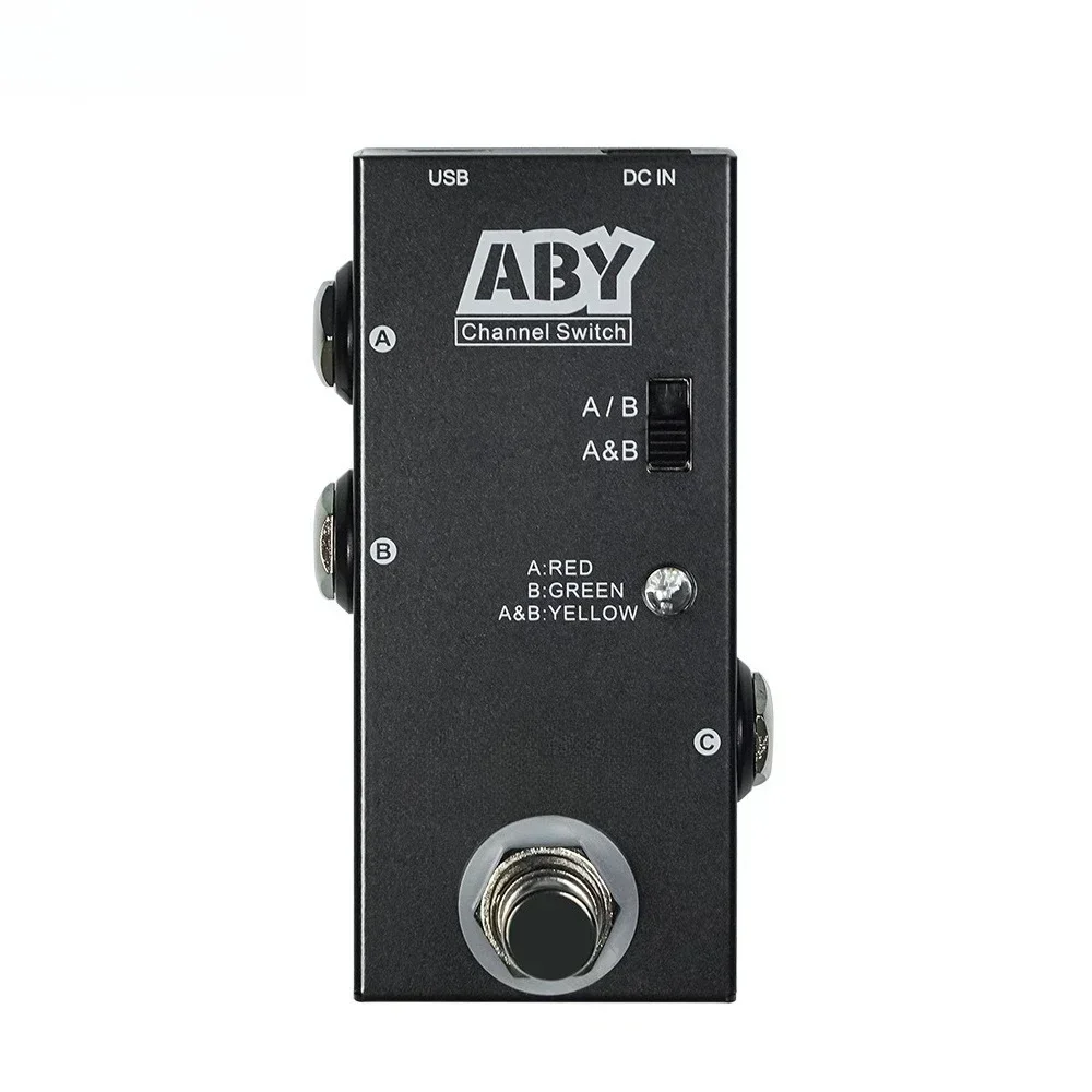 Guitar Effects Professional Electric Guitar Effects ABY Route Selector
Guitar Effects Professional Electric Guitar Effects ABY Route Selector