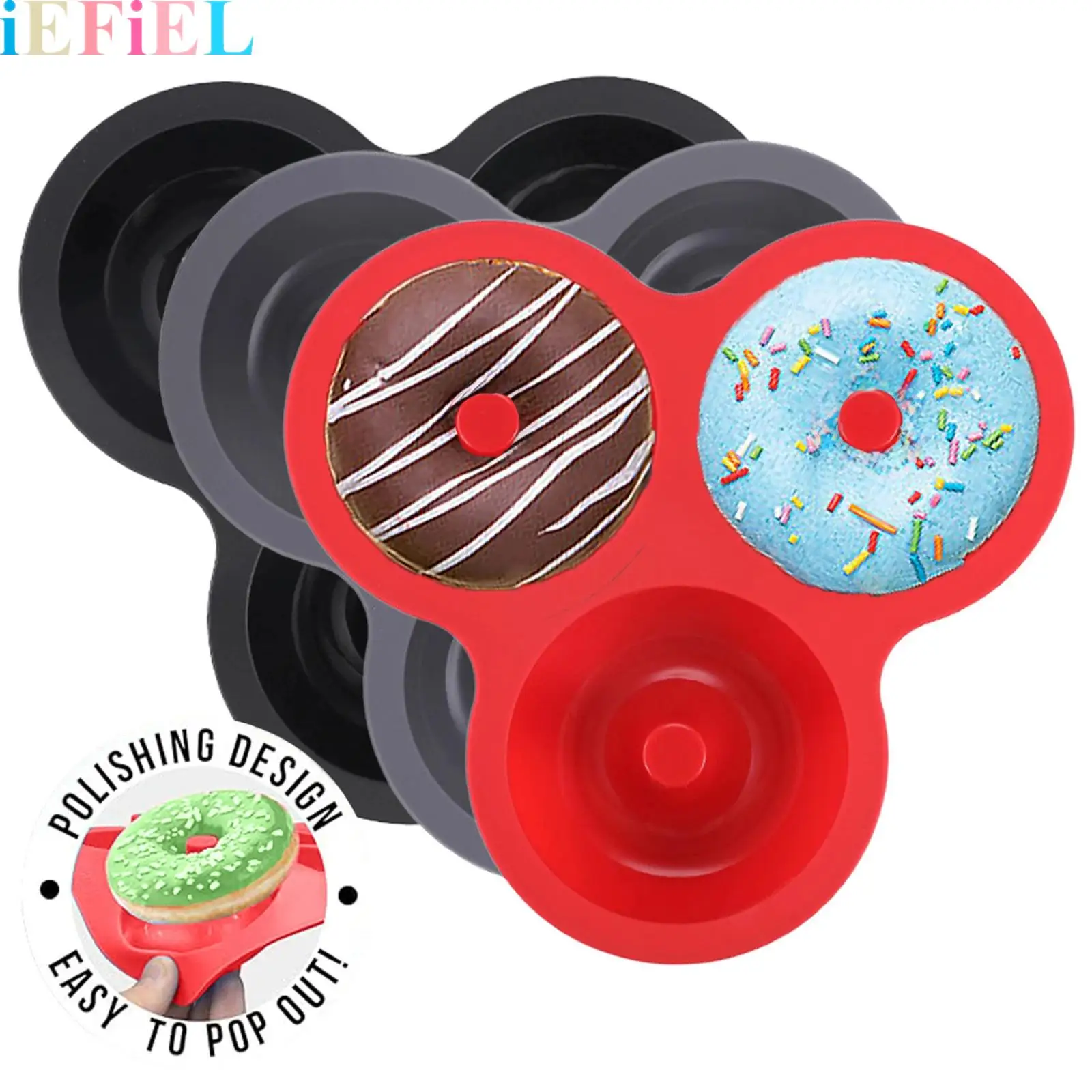 3Pcs 3 Colors Silicone Three-Slots Caking Mold for Air Fryer Heat-Resistant And Easy to Mold for Home Baking
3Pcs 3 Colors Silicone Three-Slots Caking Mold for Air Fryer Heat-Resistant And Easy to Mold for Home Baking