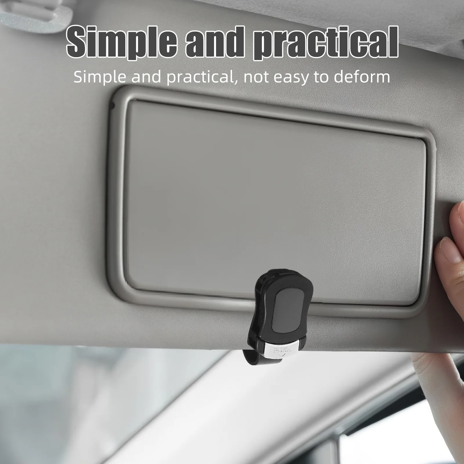 2Pcs Car Visor Glasses Clip Multifunctional Sunglass Holder Organizer for Vehicle Sun Visor Glasses Storage Car Accessories
2Pcs Car Visor Glasses Clip Multifunctional Sunglass Holder Organizer for Vehicle Sun Visor Glasses Storage Car Accessories