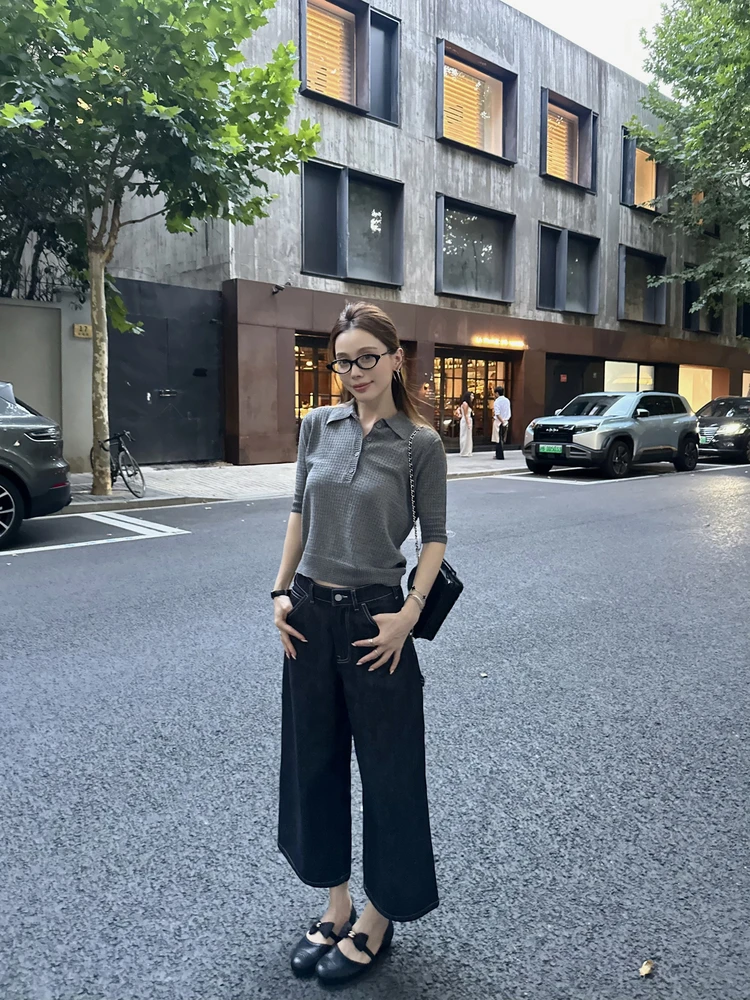 Винтажный женский свитер с двойным цветом, вязаный, приталенный, однотонный, из смесового полиэстера и хлопка, для прогулок по городу
Винтажный женский свитер с двойным цветом, вязаный, приталенный, однотонный, из смесового полиэстера и хлопка, для прогулок по городу