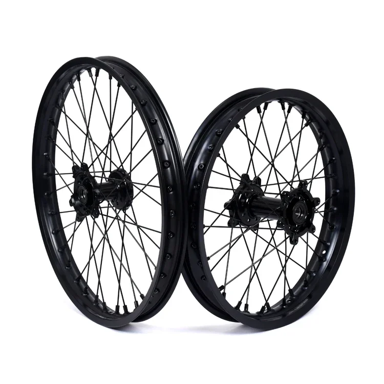 Electric off-road motorcycle Ultra Bee Wheels Set All Black Custom Electric off-road motorcycle Rim Set Motorcycle Rims With Hub
Electric off-road motorcycle Ultra Bee Wheels Set All Black Custom Electric off-road motorcycle Rim Set Motorcycle Rims With Hub