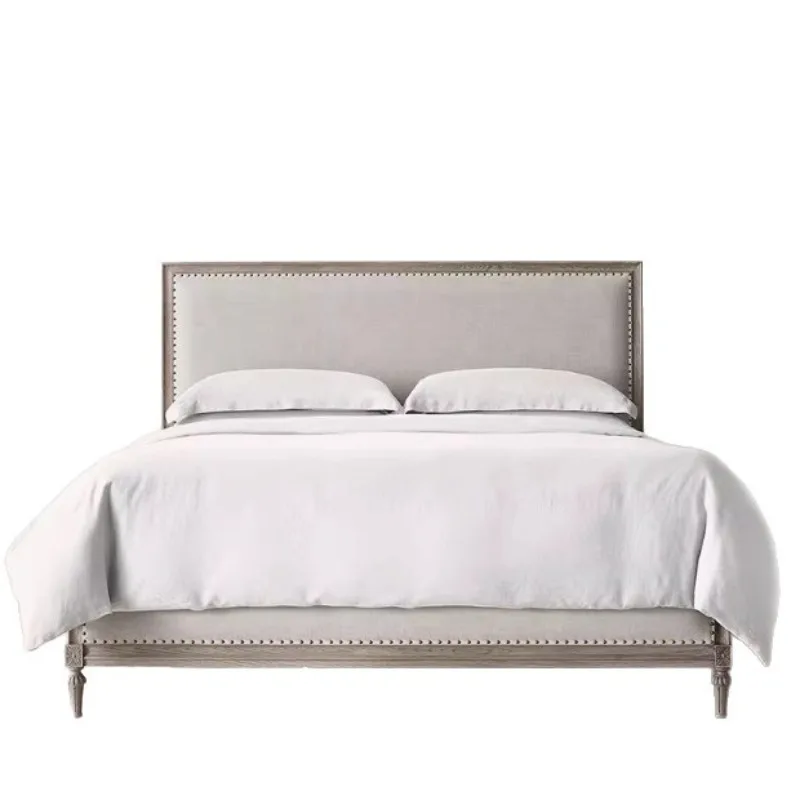 Retro all solid wood master bedroom double bed bedroom bedside table entrance storage chest whole house furniture
Retro all solid wood master bedroom double bed bedroom bedside table entrance storage chest whole house furniture