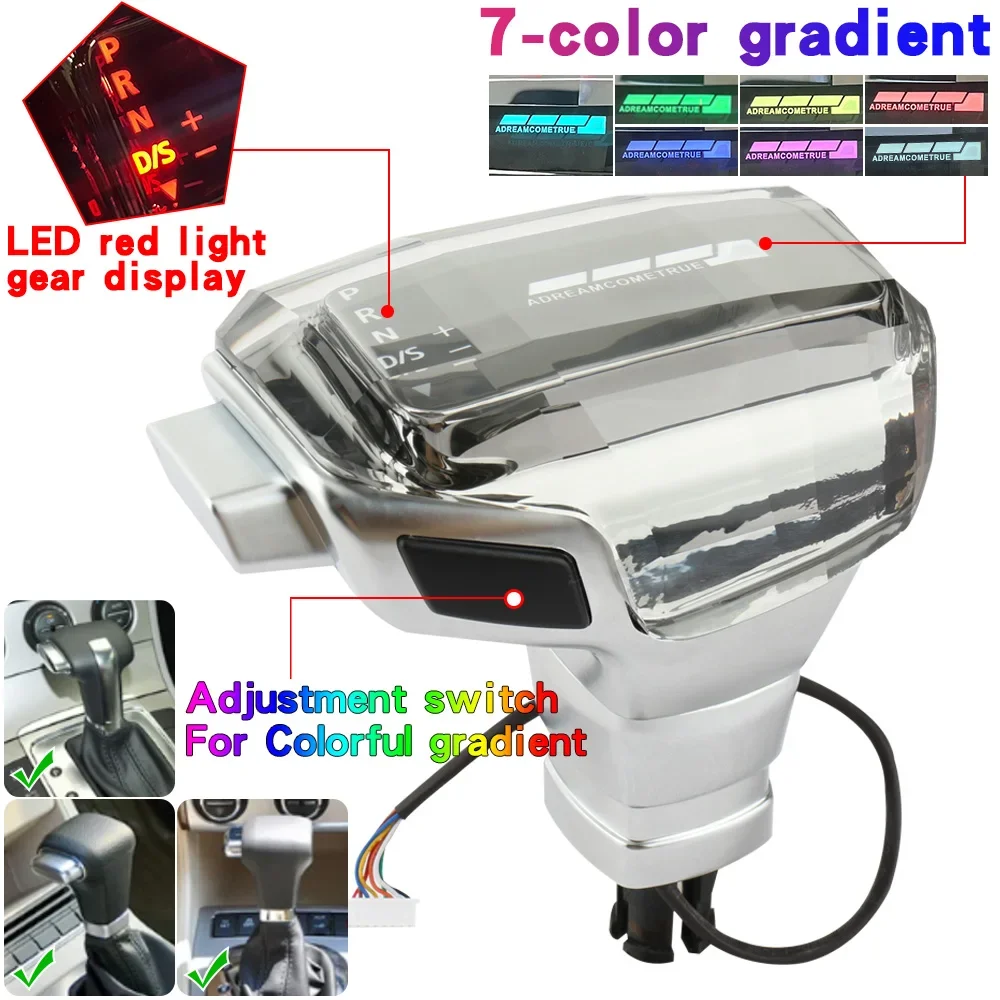 Crystal LED colorful Gearbox handle car accessories gear shift knobs for Volkswagen vw passat b8 golf 4 5 7 gti b6 cc golf 5
Crystal LED colorful Gearbox handle car accessories gear shift knobs for Volkswagen vw passat b8 golf 4 5 7 gti b6 cc golf 5