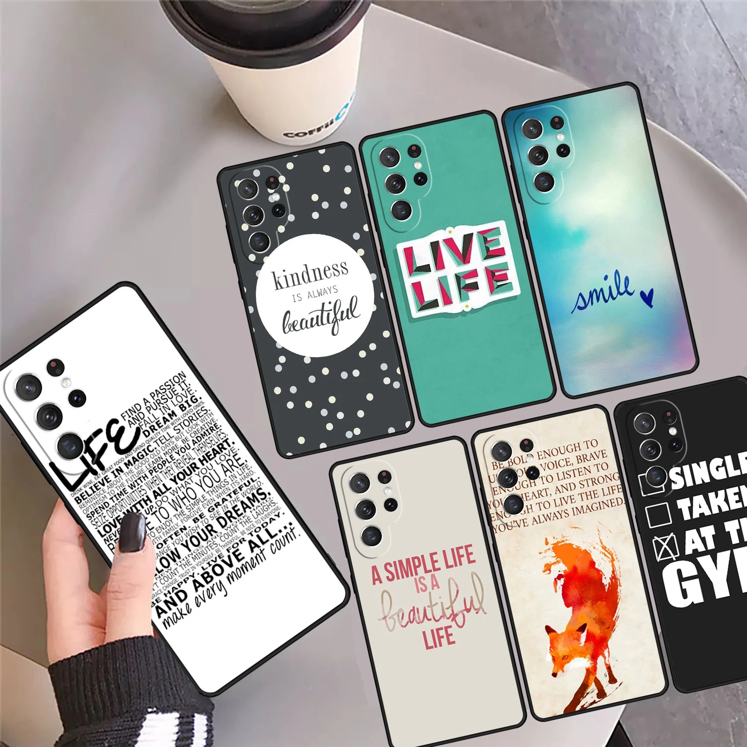 Beautiful Life Inspirational Quote Phone Case Cover For Samsung Galaxy S24 S25 Ultra S23 S22 Plus S21 FE S20 Note 10 20 Pro
Beautiful Life Inspirational Quote Phone Case Cover For Samsung Galaxy S24 S25 Ultra S23 S22 Plus S21 FE S20 Note 10 20 Pro