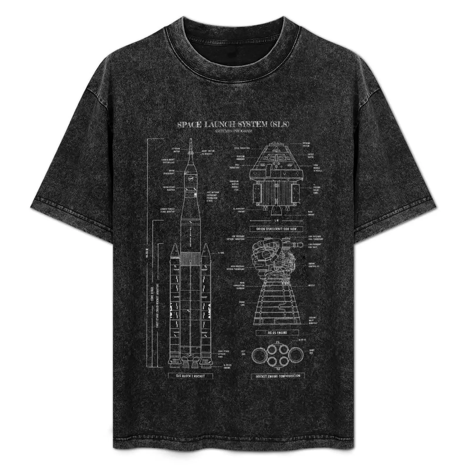 Space Launch System (SLS) (White Stencil - No Background Vertical) T-Shirt All Match Print Short Sleeve Top
Space Launch System (SLS) (White Stencil - No Background Vertical) T-Shirt All Match Print Short Sleeve Top