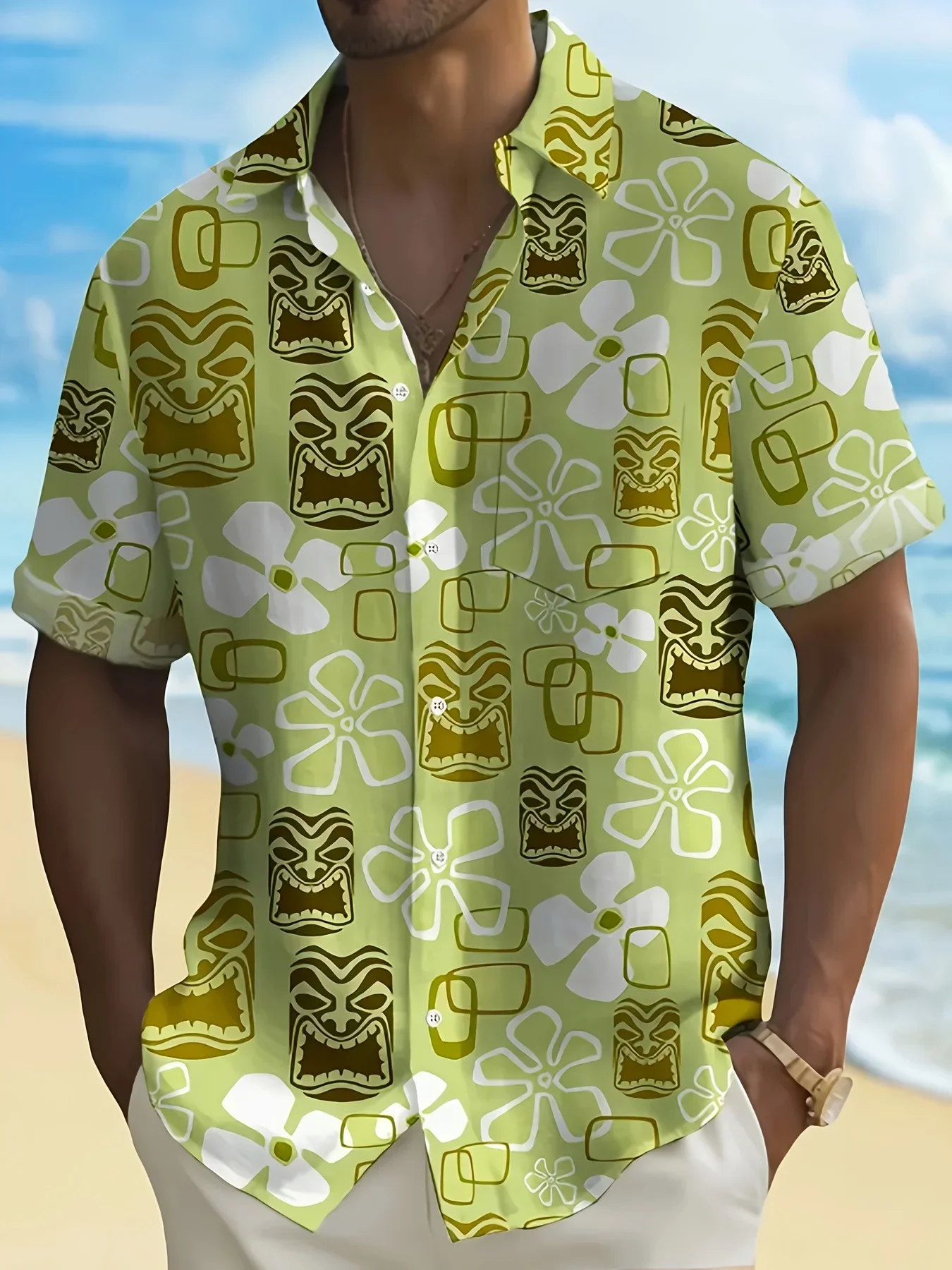 2026 Fashion Men's Hawaiian Shirt Summer Casual Man Women Short Sleeve Chic Beach Party Print Vacation Tops
2026 Fashion Men's Hawaiian Shirt Summer Casual Man Women Short Sleeve Chic Beach Party Print Vacation Tops