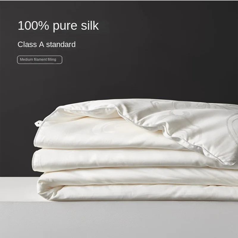 Handmade Silk Quilt Four Seasons Universal Quilt Winter Quilt Duvet Insert Thick Warm Spring and Autumn Quilt Airable Cover
Handmade Silk Quilt Four Seasons Universal Quilt Winter Quilt Duvet Insert Thick Warm Spring and Autumn Quilt Airable Cover