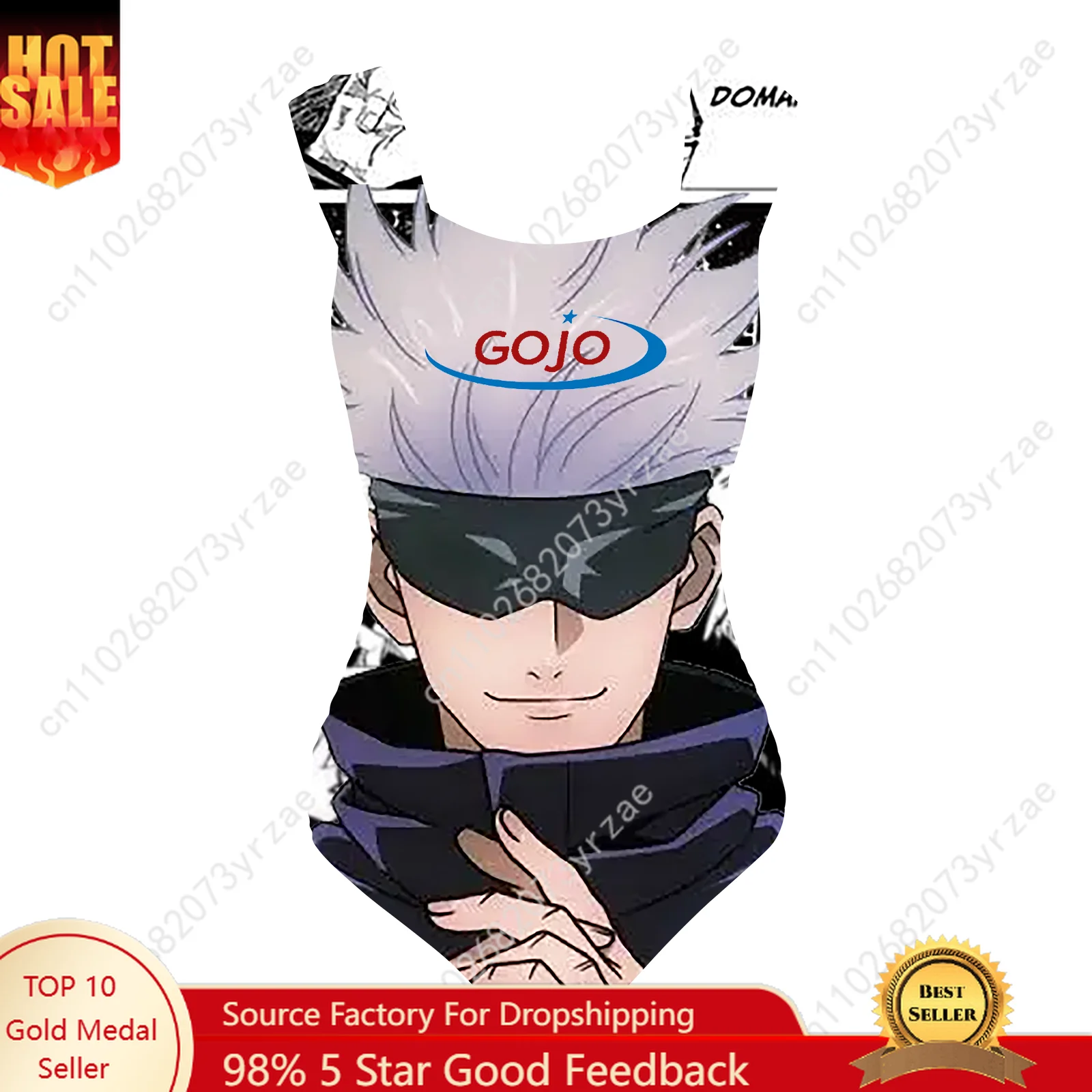 Satoru Gojo One Piece Swimsuit Wide Strap Womens Bathing Suits Personalized Swimwear Pool Party Sexy Bikini Custom Made Suits
Satoru Gojo One Piece Swimsuit Wide Strap Womens Bathing Suits Personalized Swimwear Pool Party Sexy Bikini Custom Made Suits