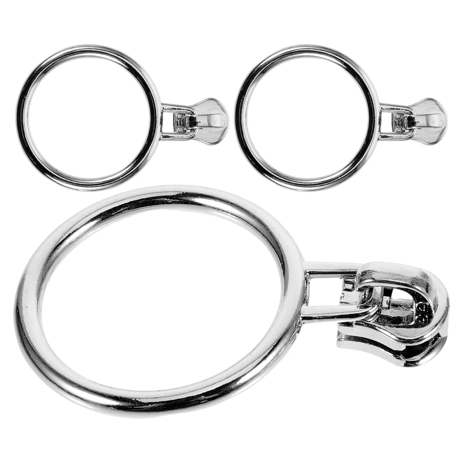 3PC Zinc Alloy Circle Pull Heads Size 5 Nylon White Multi purpose Sturdy Easy Installation Backpacks Sports Bags Clothing DIY
3PC Zinc Alloy Circle Pull Heads Size 5 Nylon White Multi purpose Sturdy Easy Installation Backpacks Sports Bags Clothing DIY