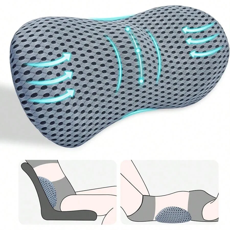 Lumbar Support Pillow, Ba Pillow For Low Ba Pain Relief, Ergonomic Streline Car Seat, Office Chair, Recliner And Bed Gray Varia
Lumbar Support Pillow, Ba Pillow For Low Ba Pain Relief, Ergonomic Streline Car Seat, Office Chair, Recliner And Bed Gray Varia